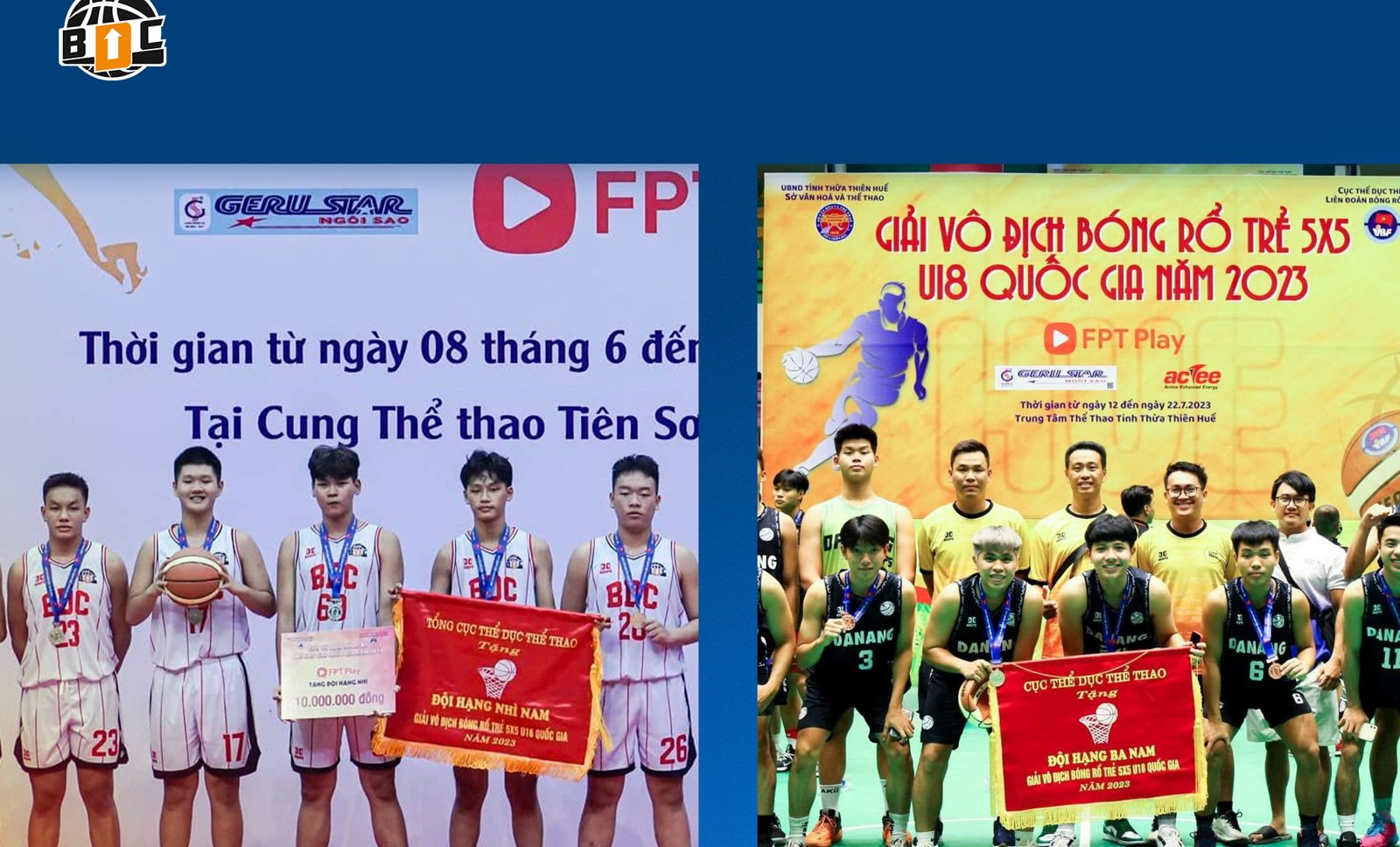 Giải Nhì U16 & Giải Ba U18 Quốc gia