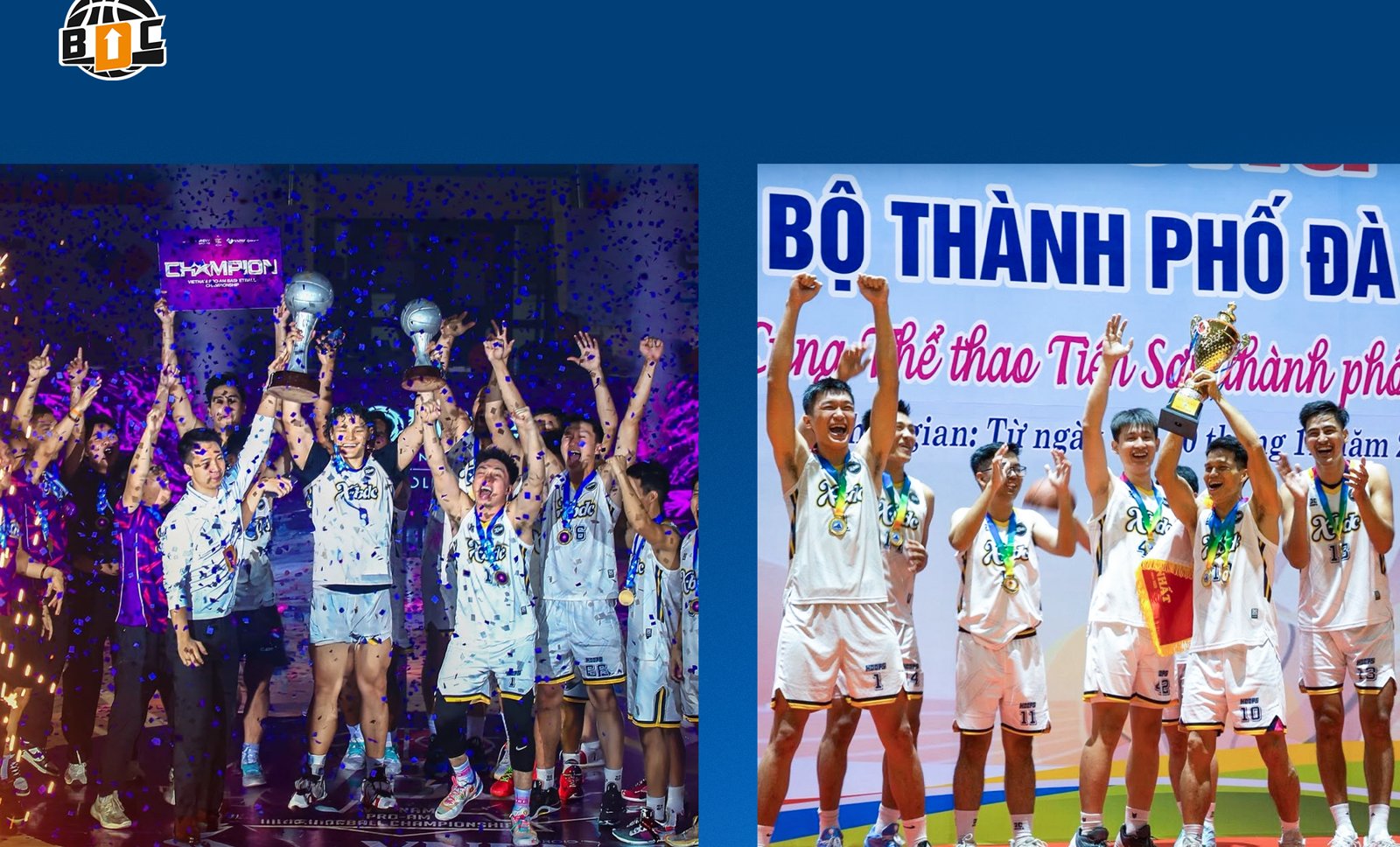 Vô địch — Vietnam Pro-Am Basketball Championship