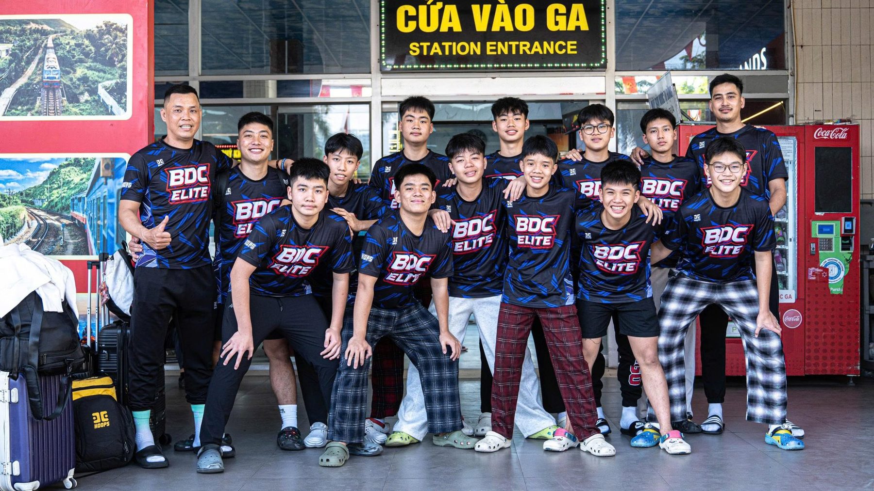 Đội BDC Elite đi thi đấu